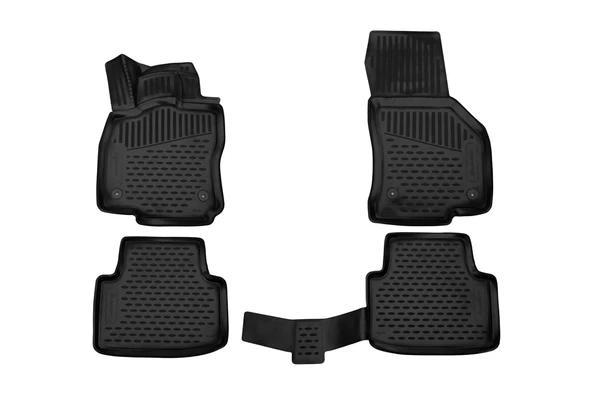 OMSA Novline VW Passat B8 3D Paspas Siyah 2015-2019 Arası