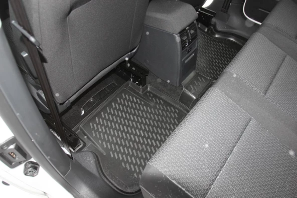 OMSA Novline VW Caddy 3D Paspas Siyah 2015-2020 Arası - 5