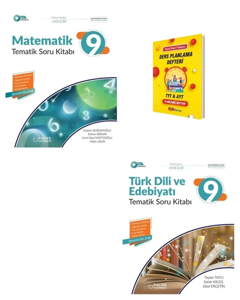 9. Sınıf 2025 Matematik ve Edebiyat Tematik Soru Kitabı