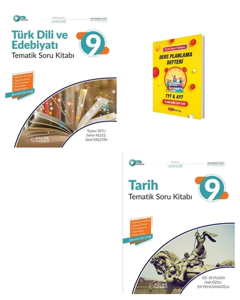 9. Sınıf 2025 Edebiyat ve Tarih Tematik Soru Kitabı
