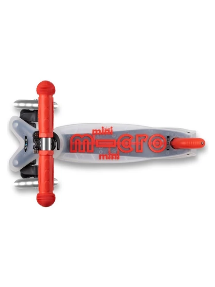 Mini Micro DELUXE FLUX LED RED Çocuk Scooter MCR.MMD206 - Resim 3