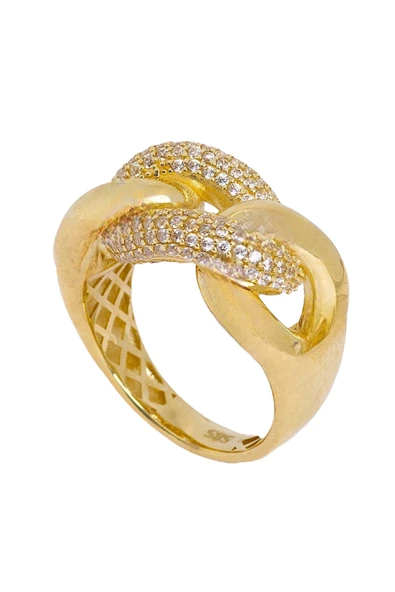 Cigold Taşlı Yüzük 14 Ayar Altın 5,94 Gr OA-K21601028760 - 3