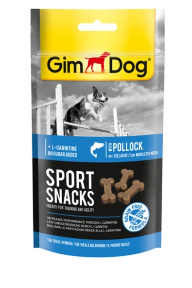 Gimdog Sportsnacks Coalfish - Kömür Balıklı Ödül Tableti 60 gr