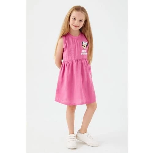 MINNIE MOUSE KIZ ÇOCUK ELBİSE - 7