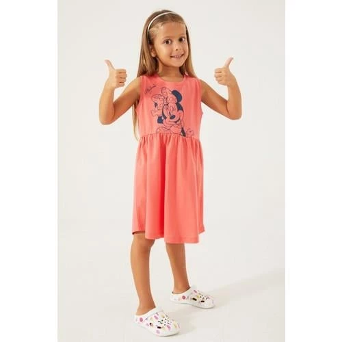 MINNIE MOUSE KIZ ÇOCUK ELBİSE