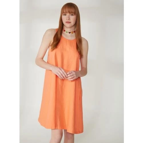 KETEN ELBİSE - Resim 3