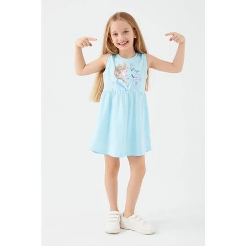 FROZEN KIZ ÇOCUK ELBİSE