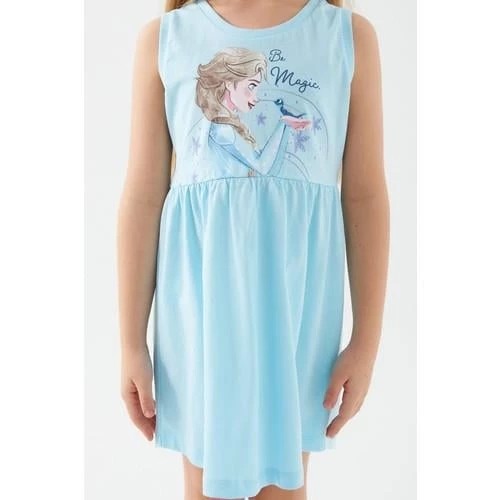 FROZEN KIZ ÇOCUK ELBİSE - 5