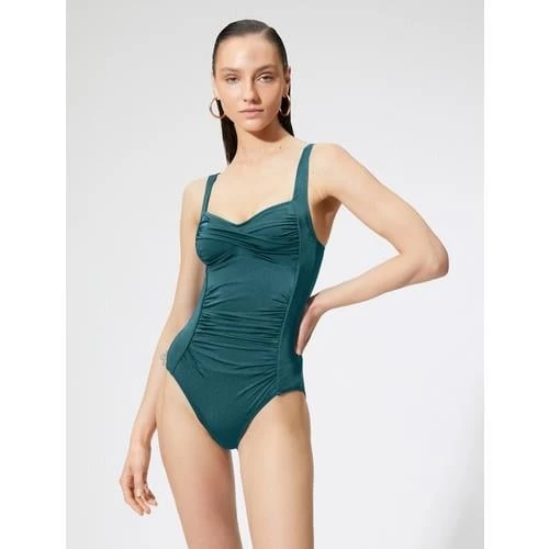 BASIC SHIRD SWIMSUIT