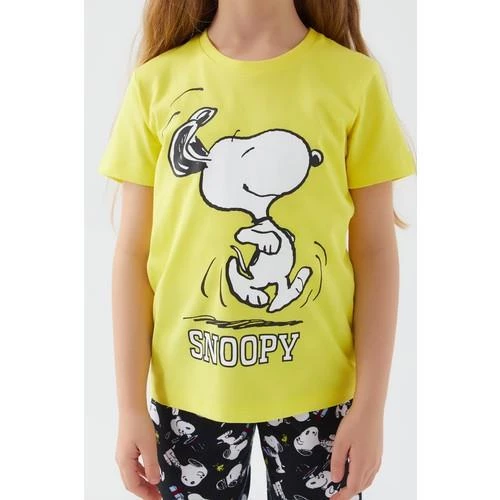 SNOOPY KIZ ÇOCUK KAPRİ TAKIM - 8