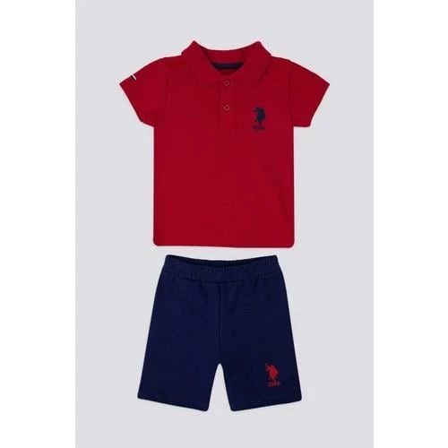 ERKEK BEBEK KISA KOL T-SHIRT 2'Lİ TAKIM
