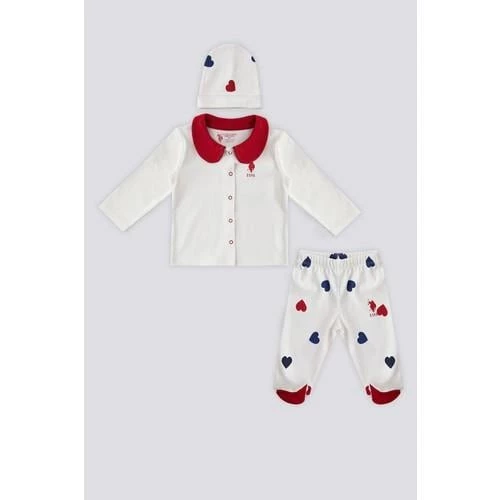 KIZ BEBEK PATİKLİ 3'LÜ TAKIM ürün görseli 1