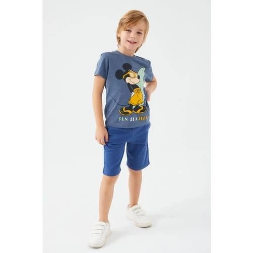 MICKEY MOUSE ERKEK ÇOCUK BERMUDA TAKIM - 7