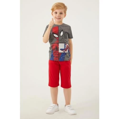 SPIDER-MAN ERKEK ÇOCUK KAPRİ TAKIM - 10
