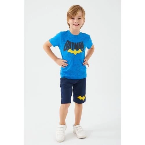 BATMAN ERKEK ÇOCUK BERMUDA TAKIM - 4