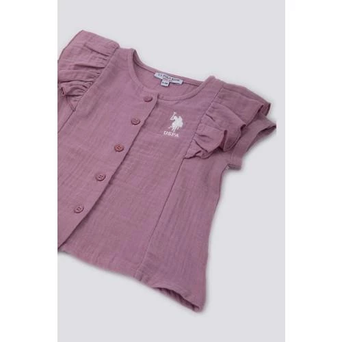 KIZ BEBEK 2'Lİ KISA KOL T-SHIRT TAKIM - 3