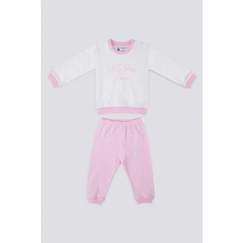 KIZ BEBEK 2'Lİ UZUN KOL T-SHIRT TAKIM - 9