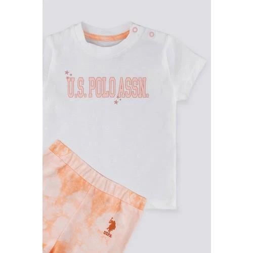 KIZ BEBEK 2'Lİ KISA KOL T-SHIRT TAKIM - Resim 3