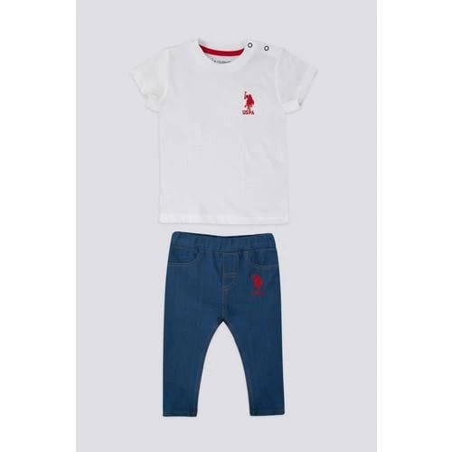 ERKEK BEBEK 2'Lİ KISA KOL T-SHIRT TAKIM - 5
