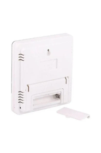 Htc-1 Dijital Termometre Sıcaklık Ve Nem Ölçer Masa Saati Alarm - 4