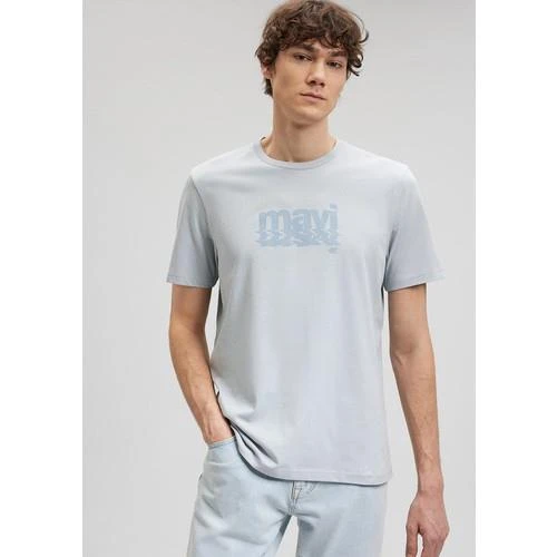 MAVİ BASKILI TİŞÖRT - Resim 6