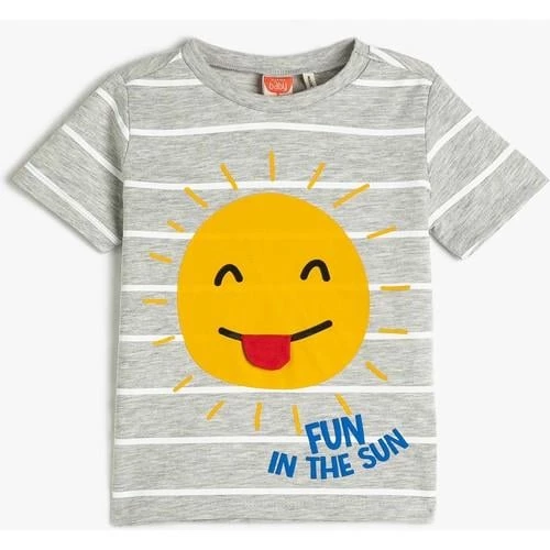 SLOGAN BASKILI TSHIRT SS - 10