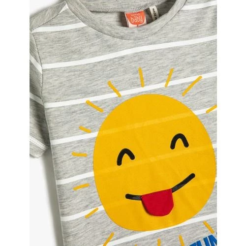 SLOGAN BASKILI TSHIRT SS - 12