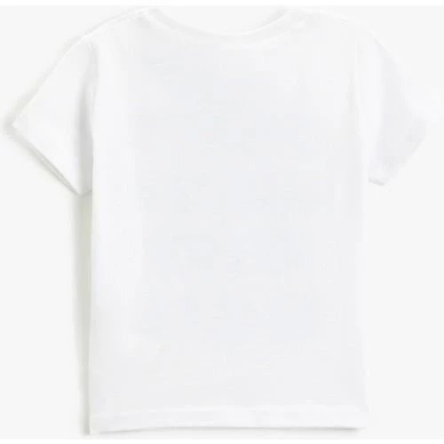 SLOGAN BASKILI TSHIRT - Resim 5