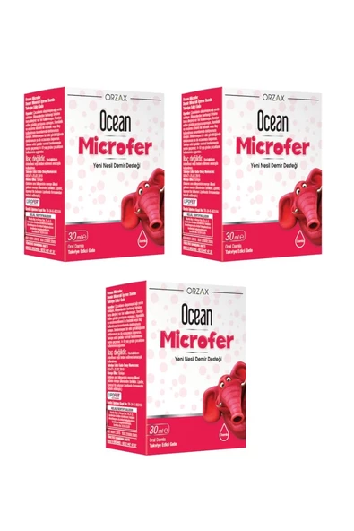 Ocean Microfer Damla 30 Ml X 3 Adet