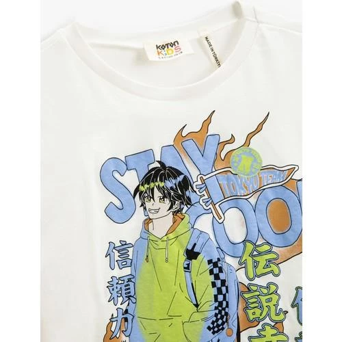 BASKILI FLAMLI SS TSHIRT - 3