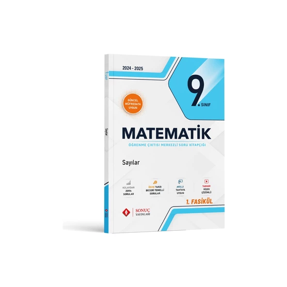 Sonuç Yayınları 9.sınıf Matematik Modüller Set 2025 Güncel Müfredata Uygun - 2