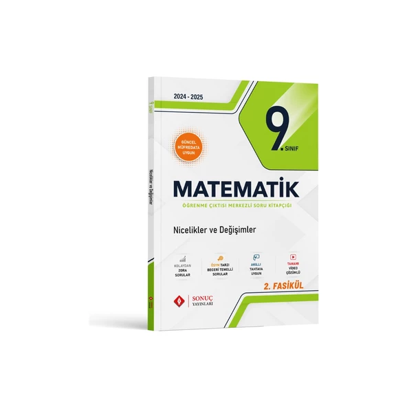 Sonuç Yayınları 9.sınıf Matematik Modüller Set 2025 Güncel Müfredata Uygun - 3