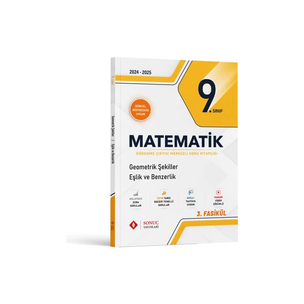 Sonuç Yayınları 9.sınıf Matematik Modüller Set 2025 Güncel Müfredata Uygun - 4