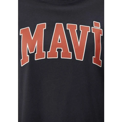 MAVİ BASKILI TİŞÖRT - 12