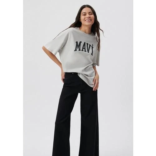 MAVİ BASKILI TİŞÖRT - 2