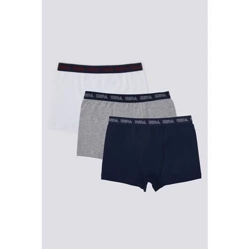 U.S POLO ERKEK ÇOCUK BOXER 3'LÜ TAKIM