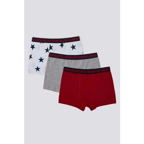 U.S POLO ERKEK ÇOCUK BOXER 3'LÜ TAKIM