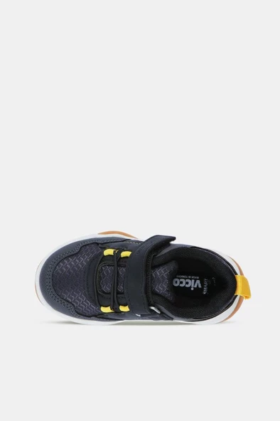Vicco Homer 346.B24K.334 Anatomik Taban Erkek Çocuk Spor AYakkabı Siyah 22-25 - Resim 3
