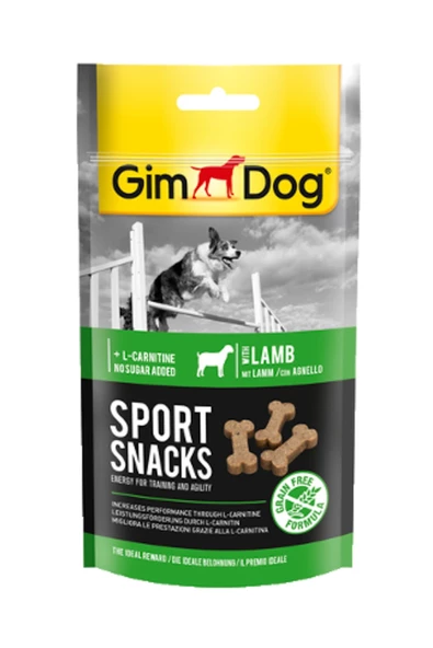 Gimdog Köpek Ödül Tableti Sportsnacks Kuzulu 60gr