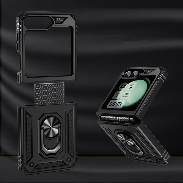 Galaxy Z Flip 6 Kılıf  Vega Kapak - 11
