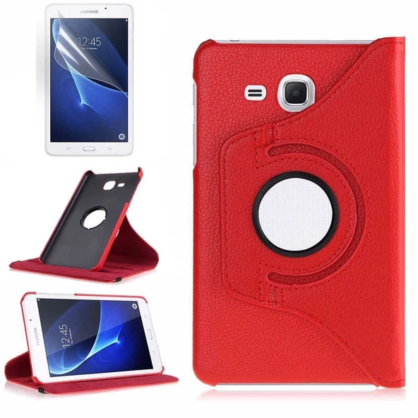Galaxy Tab 4 T280  Dönebilen Standlı Kılıf - 8