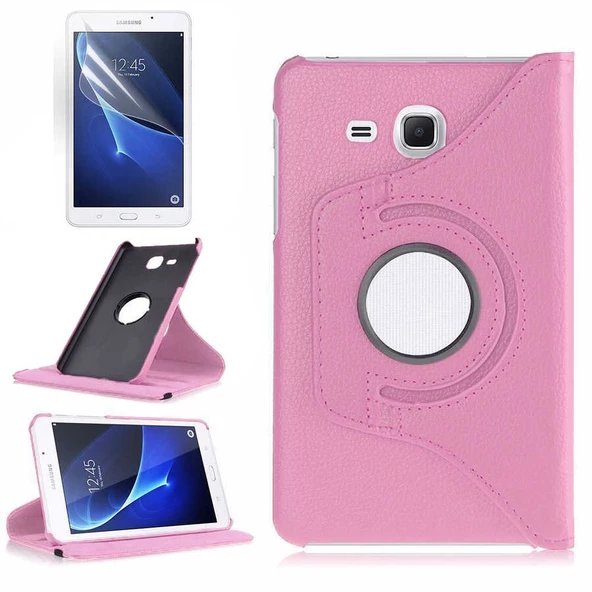 Galaxy Tab 4 T280  Dönebilen Standlı Kılıf - 2