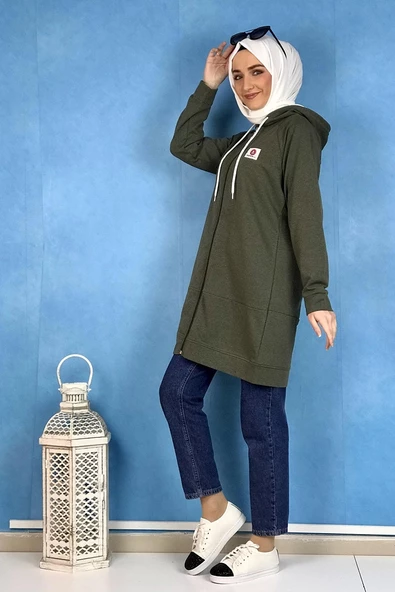 Fermuarlı Kap Haki - 3