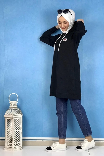 Fermuarlı Kap Siyah - Resim 3