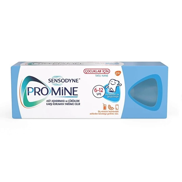 Sensodyne Promine Çocuklar İçin Diş Macunu 6-12 Yaş