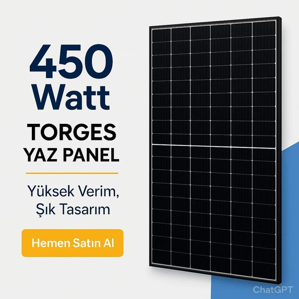 TORGES 450 WATT TOPCON FULL BLACK MONOKRİSTAL B