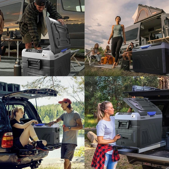 Coolist CLK40 12/24Volt/220Volt 40 Litre Kompresörlü Oto Buzdolabı/Dondurucu - 4