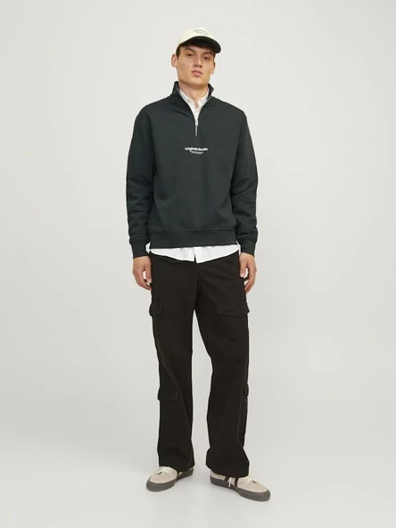 Jack Jones Vesterbro Erkek Sweat 12241777 - Resim 4