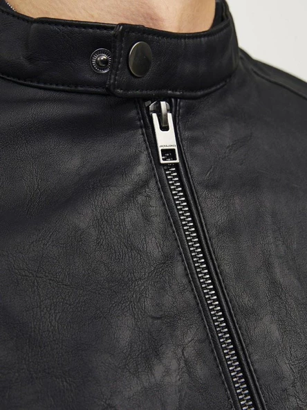 Jack Jones Edylan Clean Pu Erkek Ceket 12261195 - 5