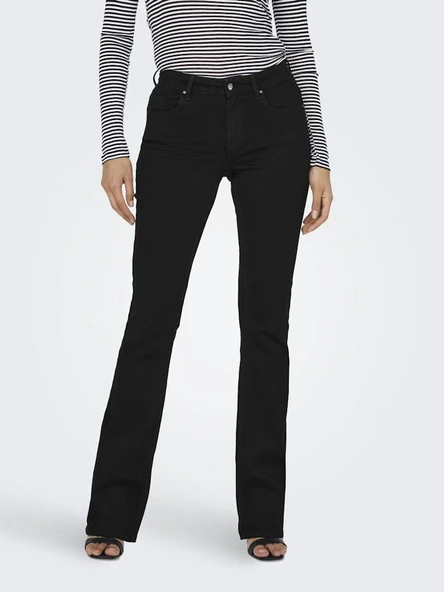 Only Blush Mıd Flared Bol Paça Kadın Jean Pantolon 15324908 - 3